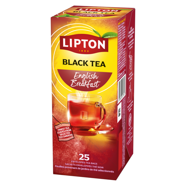 Lipton - English Breakfast - Svart