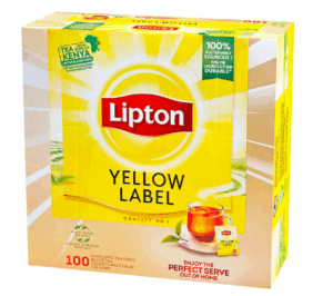 Lipton - Yellow Label 100-pack - Svart